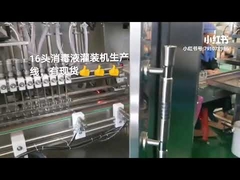 linea di confezionamento per il riempimento di disinfettante