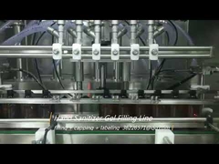 La linea di produzione per il riempimento di disinfettante per le mani è principalmente per le linee di macchinari per il riempimento e l'imballaggio.