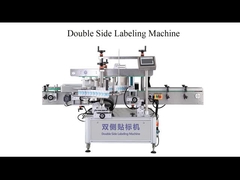 Aerosol Spray Pipe Automatic Bottle Labeling Machine Controllo touch screen a LED
