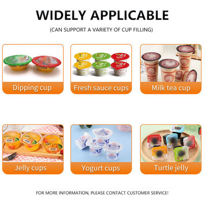 Aluminum Foil Cup Sealing Machine Tube Sealing Machine Maize Milling Machine Flour And Packing