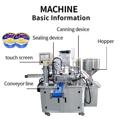 Aluminum Foil Cup Sealing Machine Tube Sealing Machine Maize Milling Machine Flour And Packing