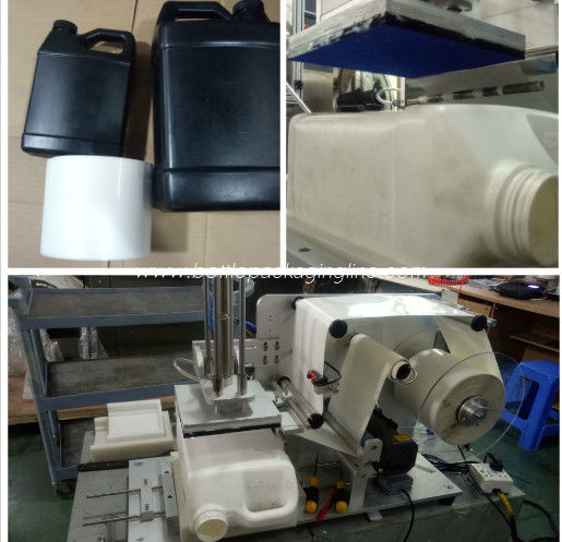 100W Semi Automatic Bottle Labeler High Stability Long Service Life